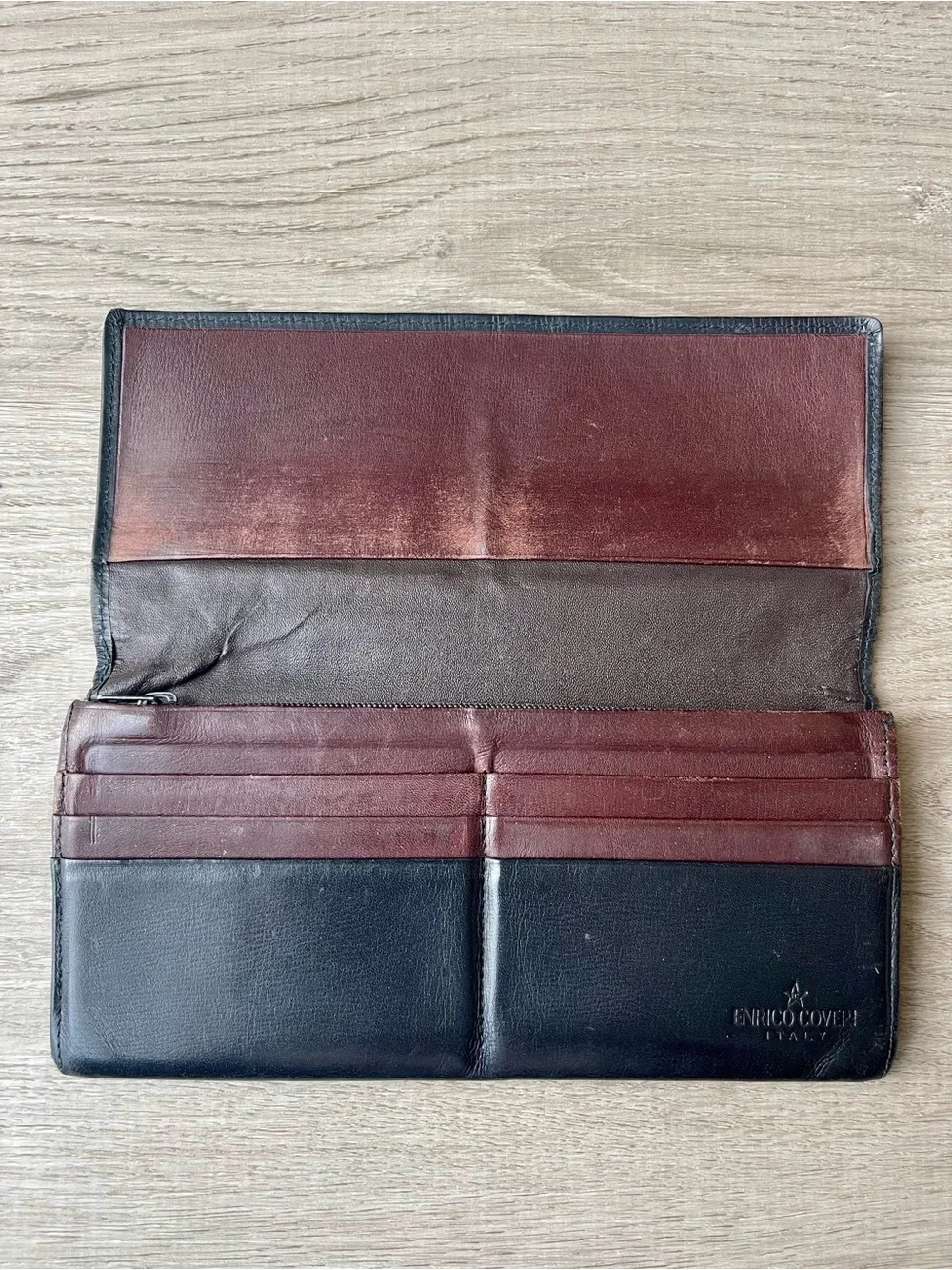 Genuine Italian Leather Enrico Coveri Pocketbook Wallet